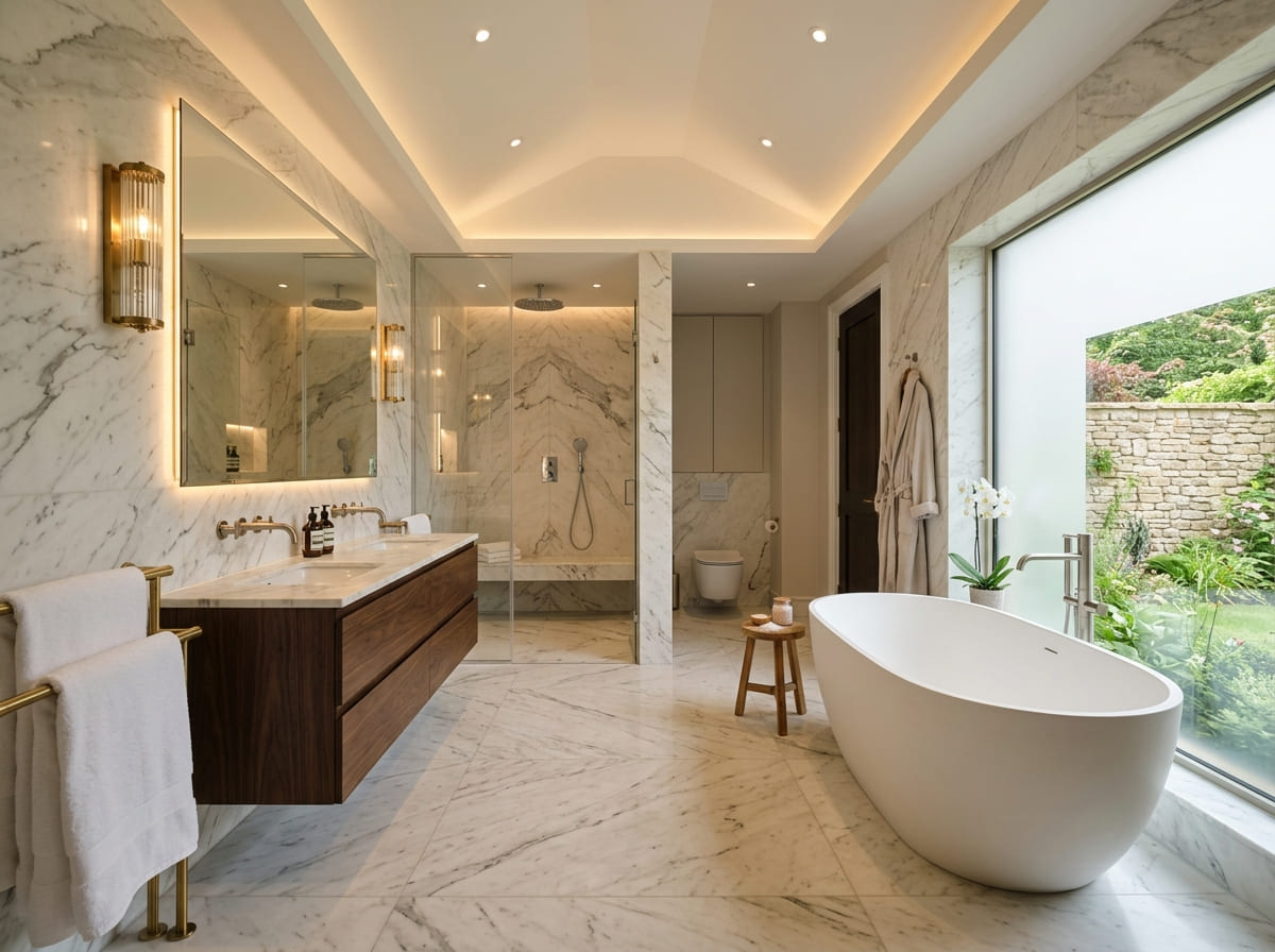 Custom Bathroom Renovation in Leonard